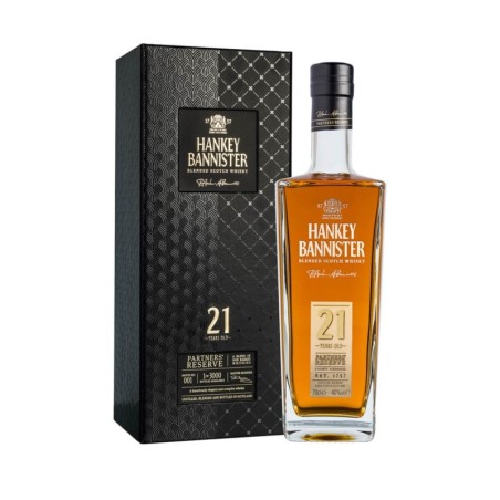 HANKEY BANNISTER 21YO WHISKY 0,7L 40%