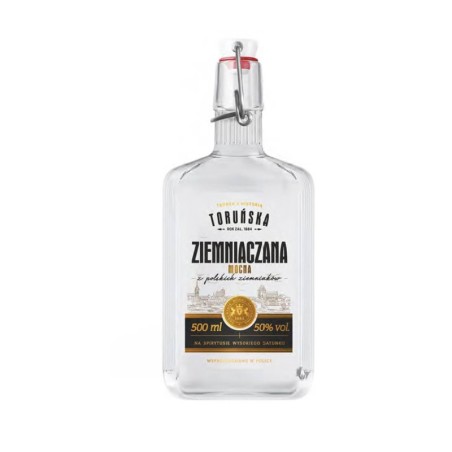 TORUŃSKA ZIEMNIACZANA MOCNA RYFLE WÓDKA 0,5L 50%
