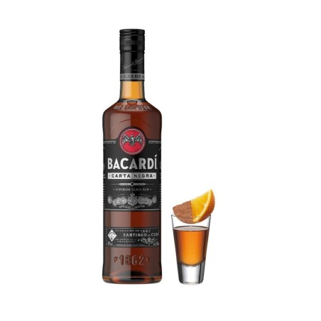 BACARDI CARTA NEGRA RUM 0,5L 37,5%
