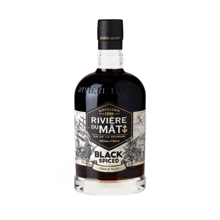 RIVIERE DU MAT BLACK SPICED RUM 0,7L 35%