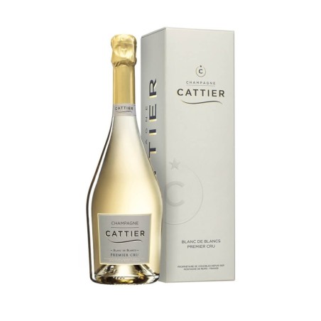 SZAMPAN CATTIER BRUT BLANC DE BLANC PREMIER CRU 0,75L 12,5%