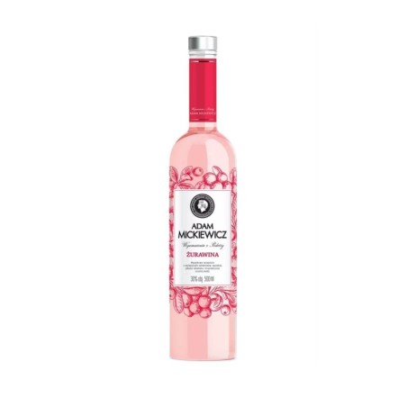 ADAM MICKIEWICZ ŻURAWINA WÓDKA 0,5L 30%