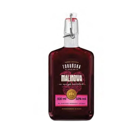 TORUŃSKA MALINOWA RYFLE LIKIER 0,5L 32%