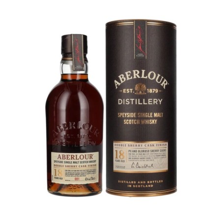 ABERLOUR 18YO DOUBLE SHERRY CASK FINISH WHISKY 0,7L 43%