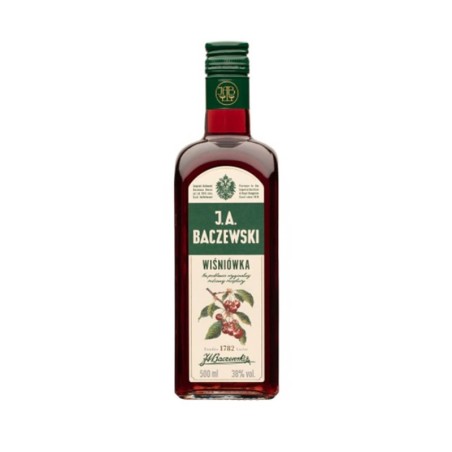 J.A. BACZEWSKI WIŚNIÓWKA WÓDKA 0,5L 38%