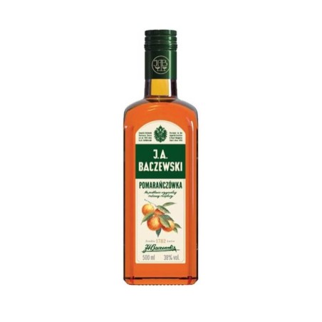 J.A. BACZEWSKI POMARAŃCZÓWKA WÓDKA 0,5L 38%