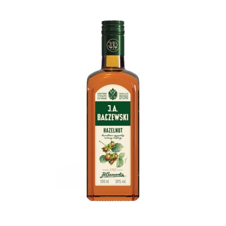 J.A. BACZEWSKI ORZECHÓWKA WÓDKA 0,5L 38%
