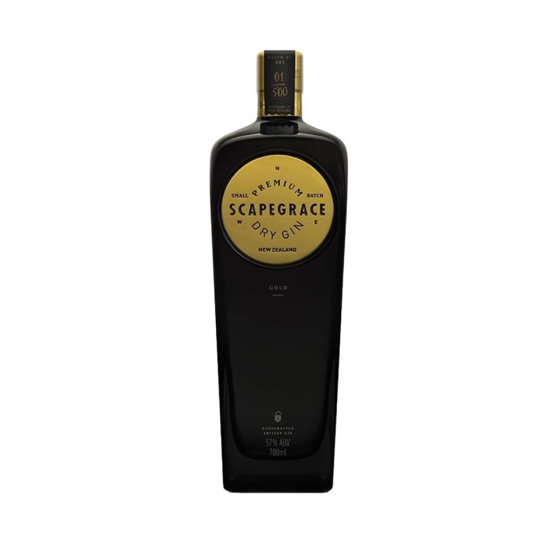 SCAPEGRACE GOLD PREMIUM DRY GIN 0,7L 57% SCAPEGRACE GOLD PREMIUM DRY GIN 0,7L 57%