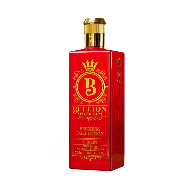 BULLION PREMIUM COLLECTION CHERRY SPICED RUM 0,7L 40% BULLION PREMIUM COLLECTION CHERRY SPICED RUM 0,7L 40%
