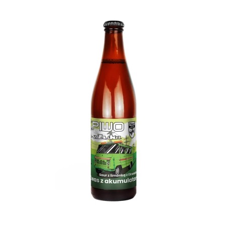 PIWO Z ŻUKA KWAS Z AKUMULATORA 0,5L 5%