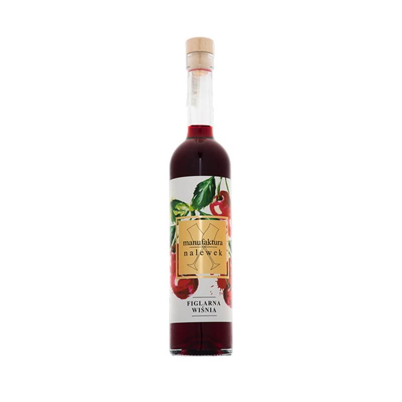 MANUFAKTURA NALEWEK FIGLARNA WIŚNIA 0,5L 17,5%