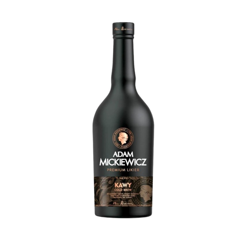 ADAM MICKIEWICZ PREMIUM LIKIER KAWA COLD BREW 0,5L 15% ADAM MICKIEWICZ PREMIUM LIKIER KAWA COLD BREW 0,5L 15%