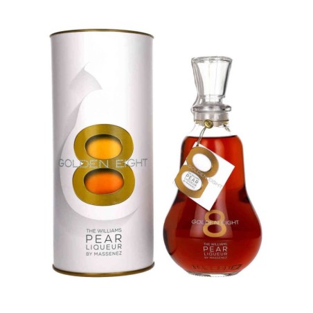 GOLDEN EIGHT WILLIAMS PEAR LIQUEUR 0,7L 25% + TUBA