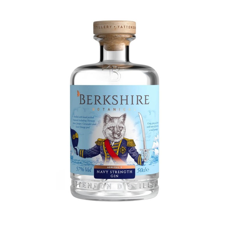 BERKSHIRE BOTANICAL NAVY STRENGTH GIN 0,5L 57% BERKSHIRE BOTANICAL NAVY STRENGTH GIN 0,5L 57%