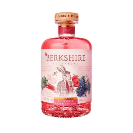 BERKSHIRE BOTANICAL RHUBARB & RASPBERRY GIN 0,5L 40,3%