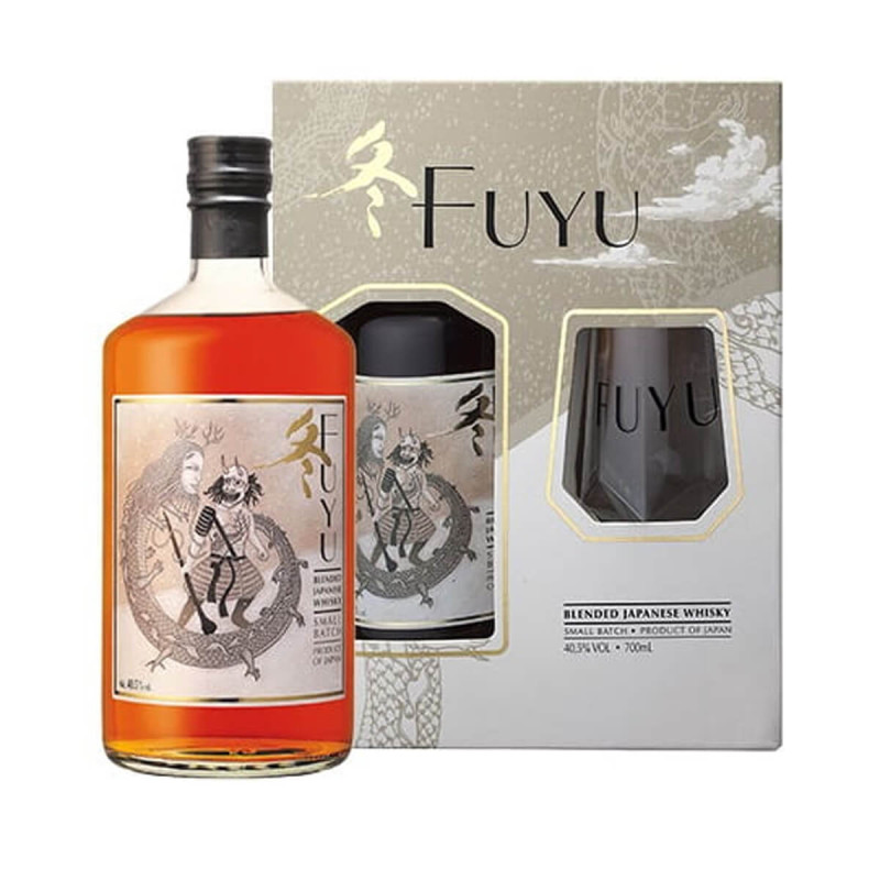 FUYU BLENDED JAPANESE WHISKY 0,7L 40,5% + SZKLANKA