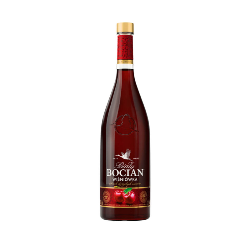 BIAŁY BOCIAN WIŚNIÓWKA LIKIER 0,5L 25% BIAŁY BOCIAN WIŚNIÓWKA LIKIER 0,5L 25%
