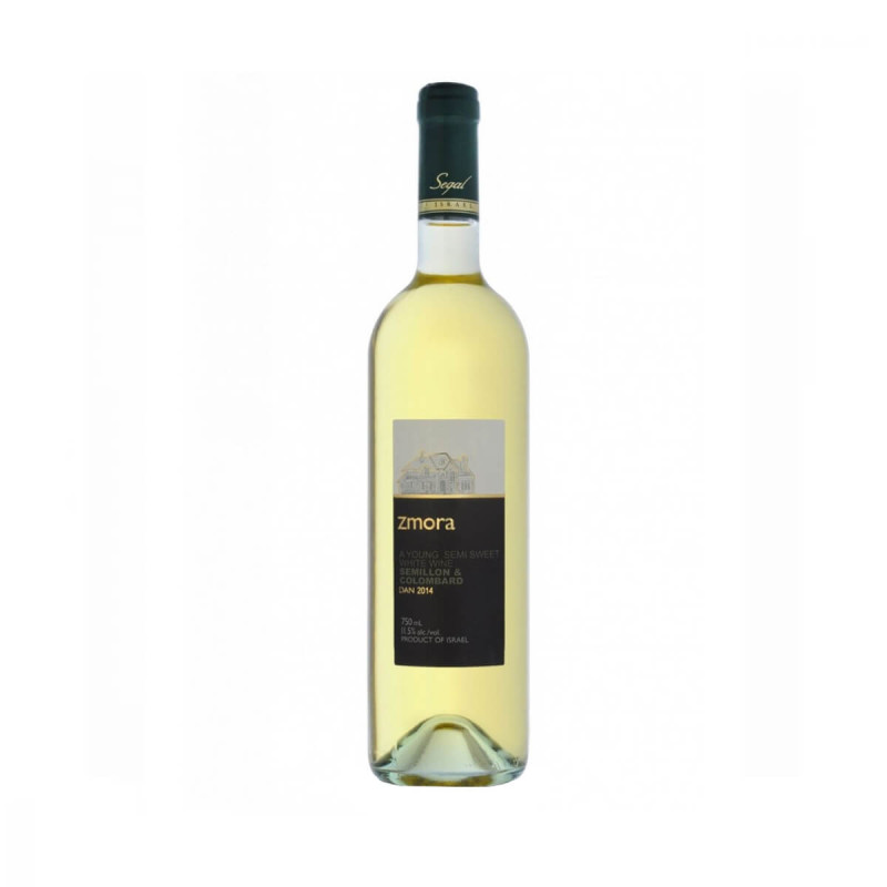 ZMORA WHITE SEMILLON & COLOMBARD 0,75L ZMORA WHITE SEMILLON & COLOMBARD 0,75L