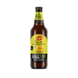 MANUFAKTURA PIWNA - PIWO NA MIODZIE Z PIGWOWCEM 0,5L 4,9%