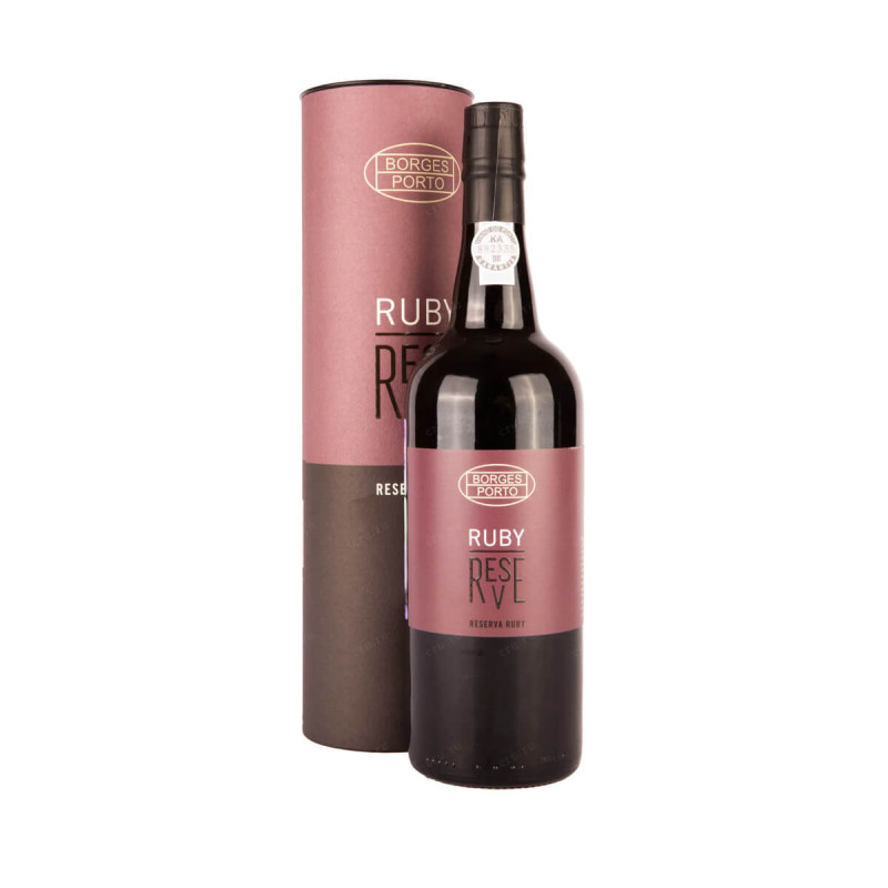 PORTO BORGES RESERVE RUBY 0,75L 19% + TUBA PORTO BORGES RESERVE RUBY 0,75L 19% + TUBA