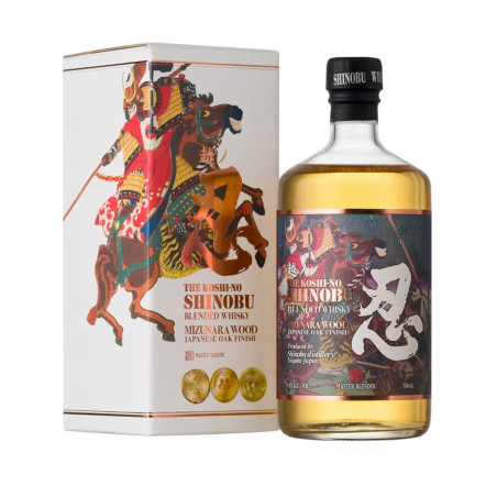 THE KOSHI-NO SHINOBU BLENDED WHISKY 0,7L 43%