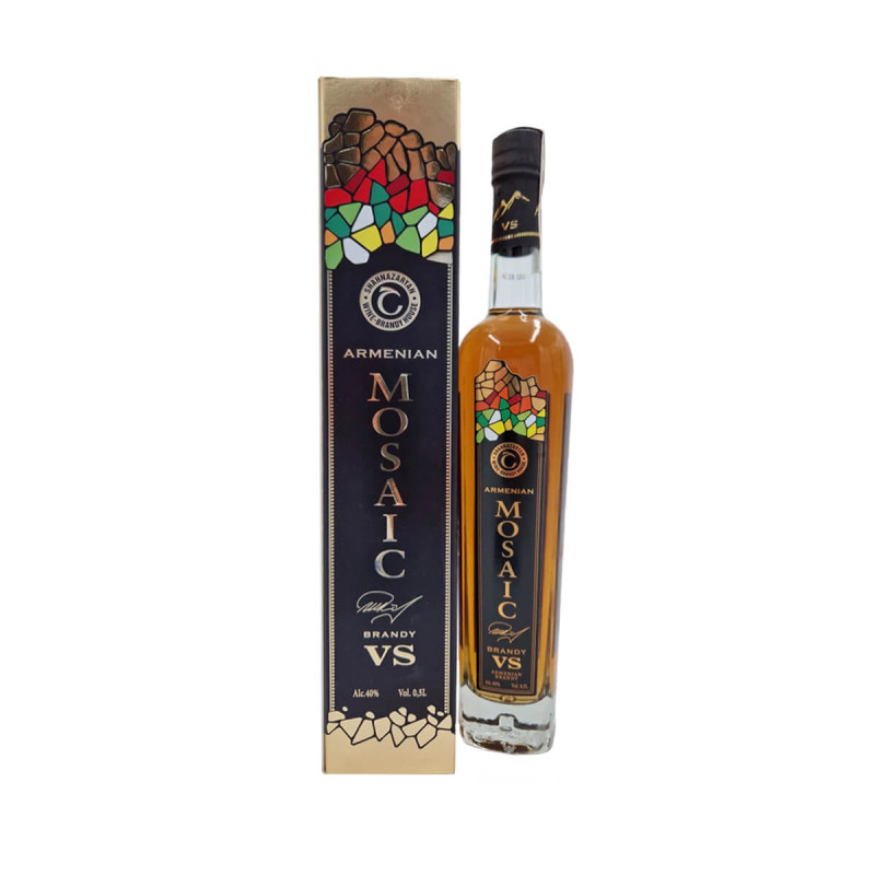 ARMENIAN MOSAIC BRANDY VS 3YO 0,5L 40% ARMENIAN MOSAIC BRANDY VS 3YO 0,5L 40%