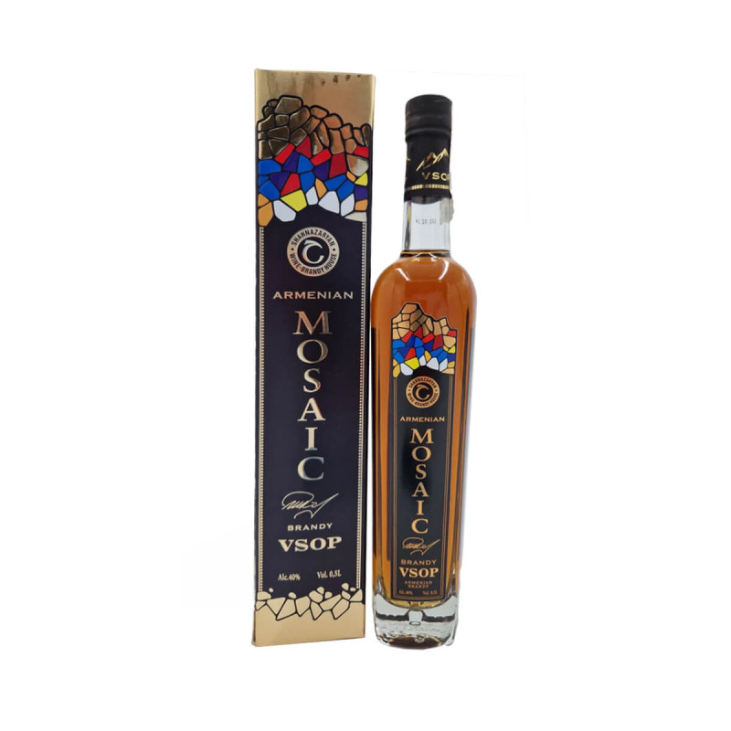 ARMENIAN MOSAIC BRANDY VSOP 5YO 0,5L 40% ARMENIAN MOSAIC BRANDY VSOP 5YO 0,5L 40%