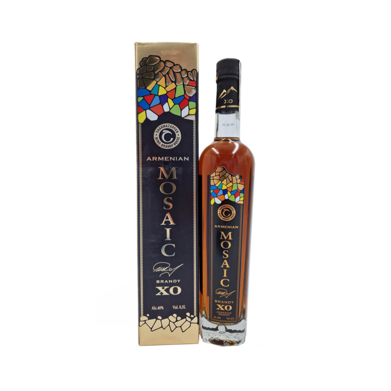 ARMENIAN MOSAIC BRANDY XO 7YO 0,5L 40% ARMENIAN MOSAIC BRANDY XO 7YO 0,5L 40%