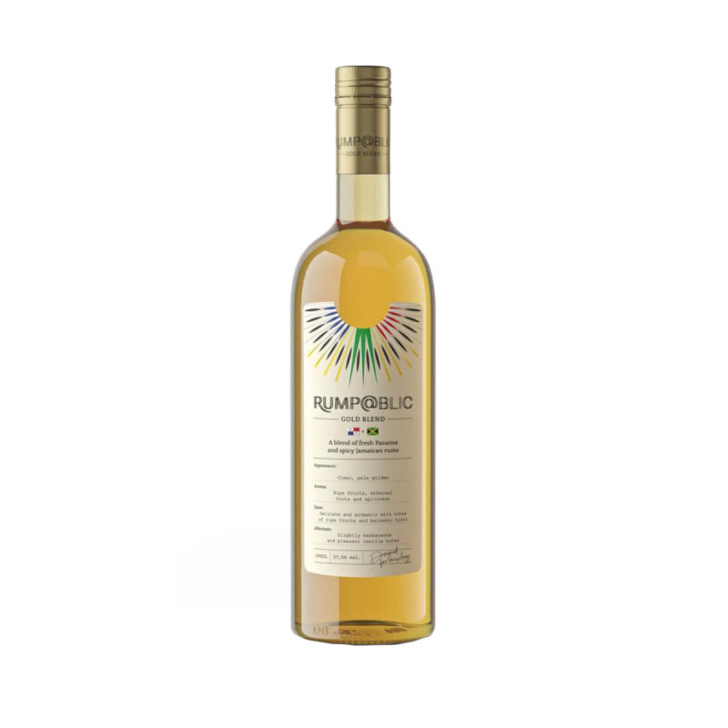 RUMPABLIC GOLD BLEND RUM 1L 37,5%