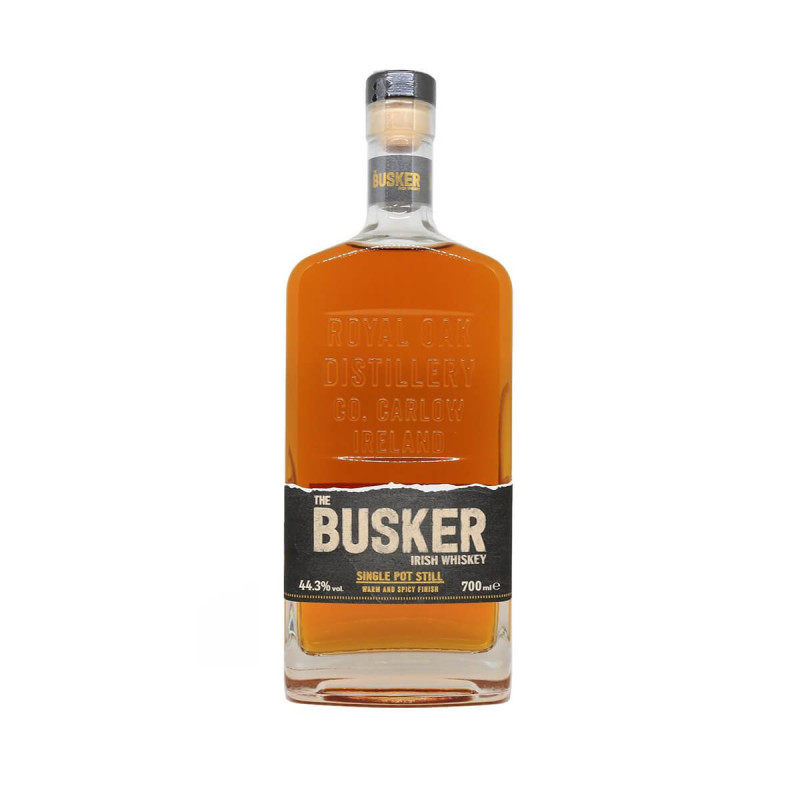 THE BUSKER SINGLE POT STILL IRISH WHISKEY 0,7L 44,3%