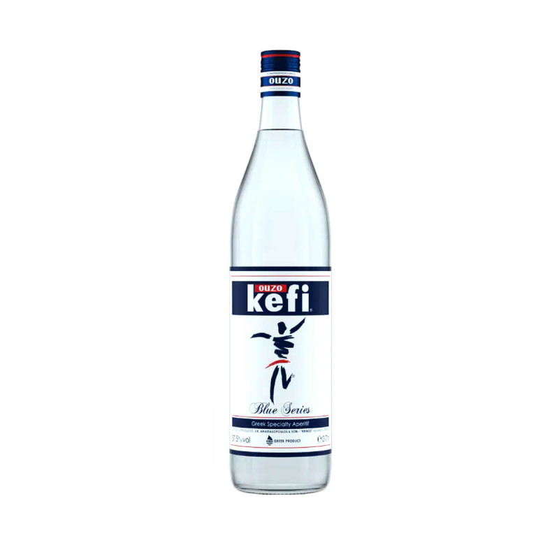 OUZO KEFI BLUE SERIES 0,7L 37,5% OUZO KEFI BLUE SERIES 0,7L 37,5%
