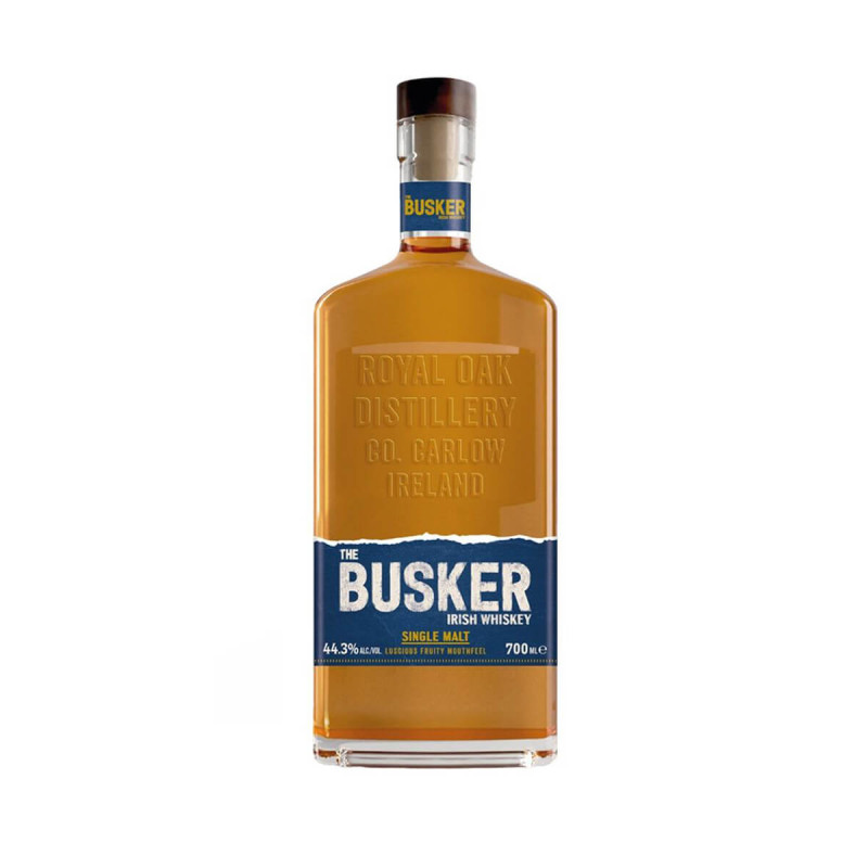 THE BUSKER SINGLE MALT IRISH WHISKEY 0,7L 44,3%