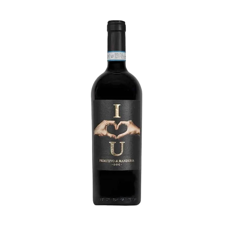 I LOVE YOU PRIMITIVO DI MANDURIA DOC 0,75L I LOVE YOU PRIMITIVO DI MANDURIA DOC 0,75L