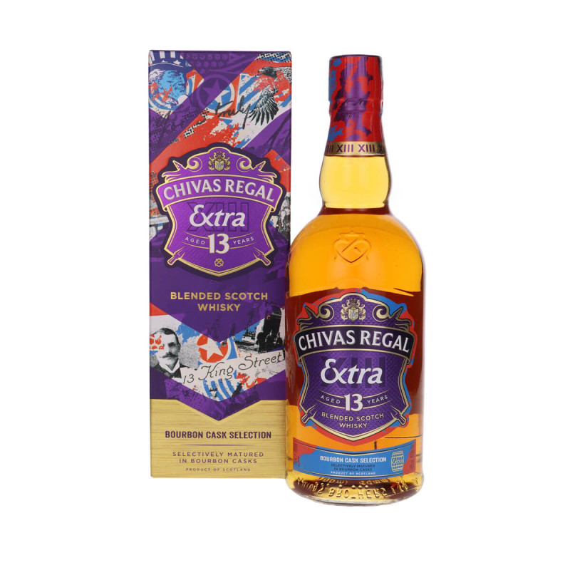 CHIVAS REGAL EXTRA BOURBON CASK SELECTION 13YO WHISKY 0,7L 40% CHIVAS REGAL EXTRA BOURBON CASK SELECTION 13YO WHISKY 0,7L 40%