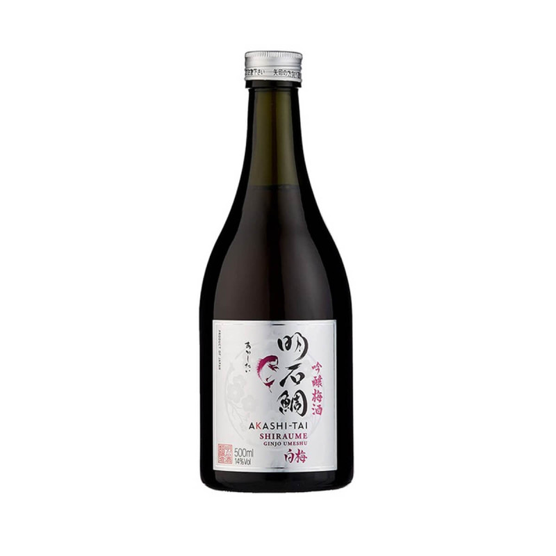 AKASHI TAI SHIRAUME GINJO UMESHU LIKIER 0,5L 14% AKASHI TAI SHIRAUME GINJO UMESHU LIKIER 0,5L 14%