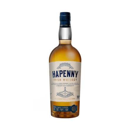 HA'PENNY FOUR TIMES CASKED IRISH WHISKEY 0,7L 43%