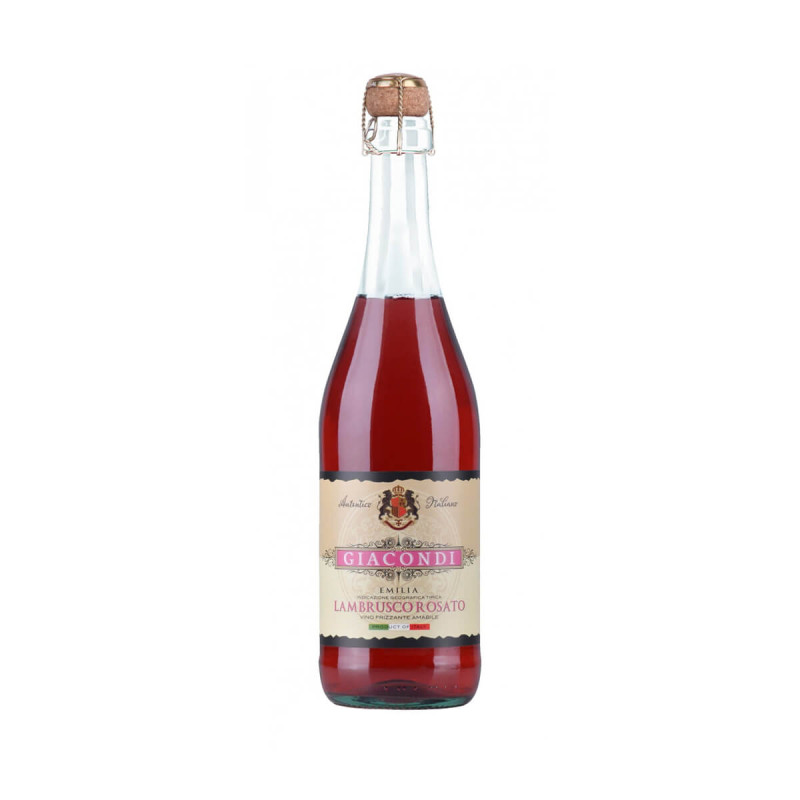 GIACONDI LAMBRUSCO ROSATO 0,75L 7,5% GIACONDI LAMBRUSCO ROSATO 0,75L 7,5%
