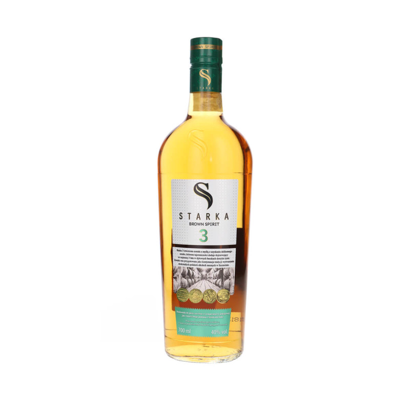 STARKA 3 YO BROWN SPIRIT WÓDKA 0,7L 40%