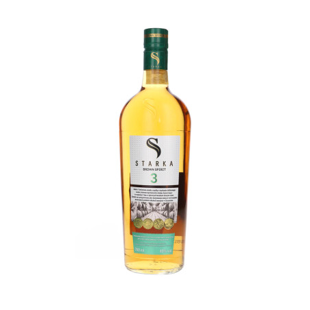 STARKA 3 YO BROWN SPIRIT WÓDKA 0,7L 40%