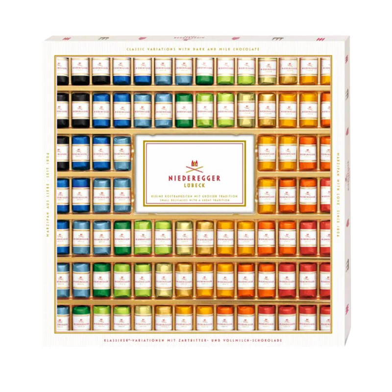 NIEDEREGGER MIX PRALIN MARCEPANOWYCH VARIATIONEN 1075G