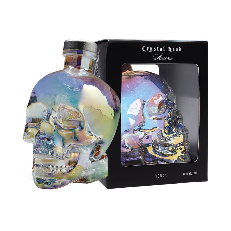 CRYSTAL HEAD AURORA VODKA 0,7L 40%