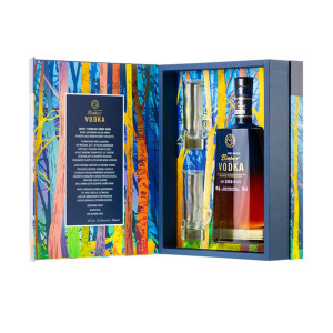 BIMBER STARZONY WÓDKA 0,7L 43% + 2 KIELISZKI