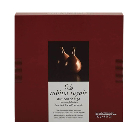 RABITOS ROYALE FIGI W GORZKIEJ CZEKOLADZIE 142G 142G