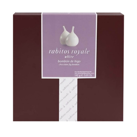 RABITOS ROYALE FIGI W BIAŁEJ CZEKOLADZIE 142G