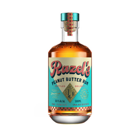 RAZEL'S PEANUT BUTTER RUM LIKIER 0,5L 38,1%