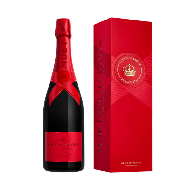 SZAMPAN MOET & CHANDON BRUT IMPERIAL RED LIMITED EDITION 2025 0,75L 12,5%