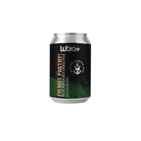 BREWERY LUBROW BALTIC PORTER WITH SMOKED PEAR AND COCOA NIBS 0,33L 8%
