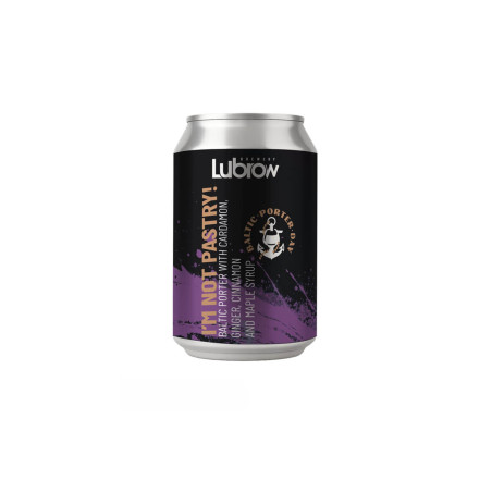BREWERY LUBROW BALTIC PORTER WITH CARDAMON GINGER CINNAMON AND MAPLE SYRUP 0,33L 8%