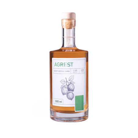 MANUFAKTURA NALEWEK AGREST 0,5L 17,5%