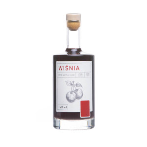 MANUFAKTURA NALEWEK WIŚNIA 0,5L 17,5%